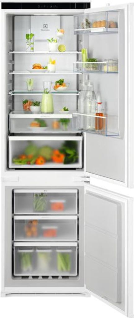 ELECTROLUX Kühlschrank, Einbau, Gefrierschrank. boden, 192/61 l, No Frost, LCD-Display, En.