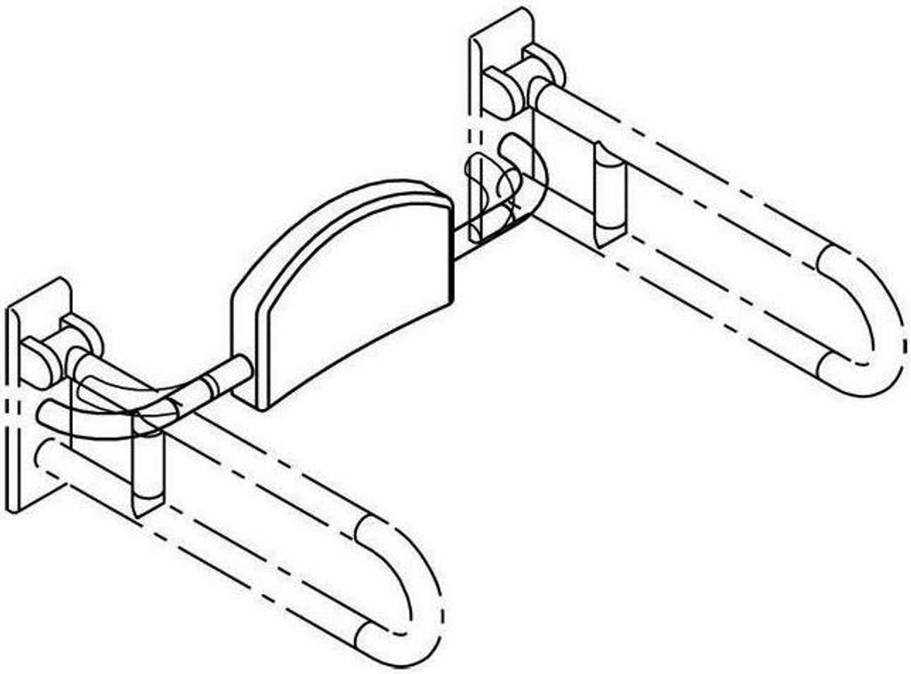 HEWI Rückenstütze Serie 801 801.51.900 Maigrün