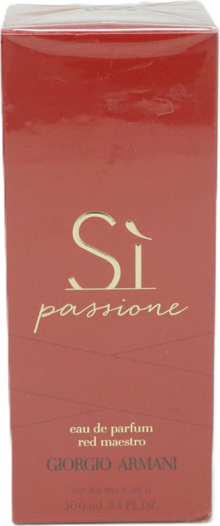 Armani (Giorgio Armani) Si Passione Red Maestro Eau de Parfum für Damen 100 ml