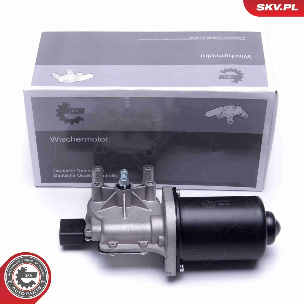 Moteur d'essuie-glace avant de rechange pour Skoda Roomster 5J