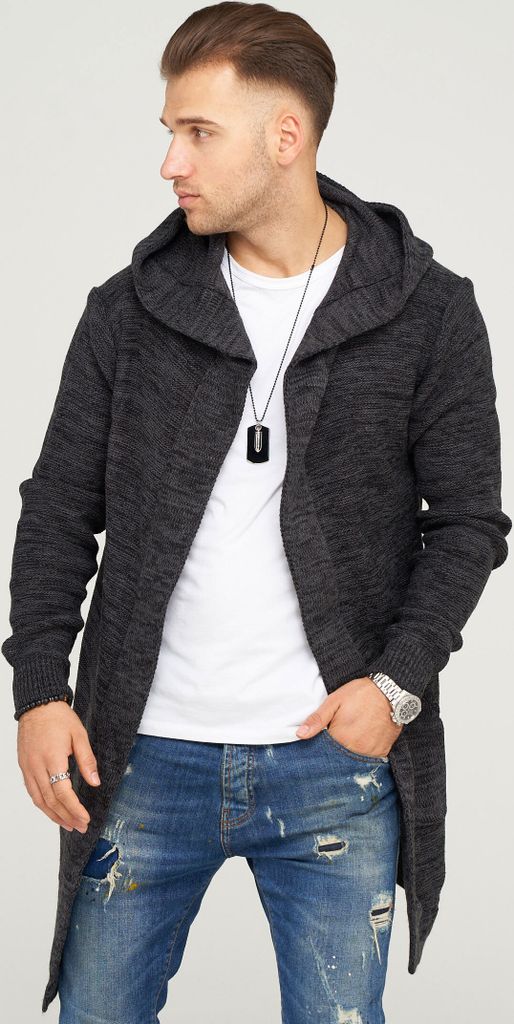 CARISMA Herren Strickjacke CRIMATRA langer warmer Cardigan