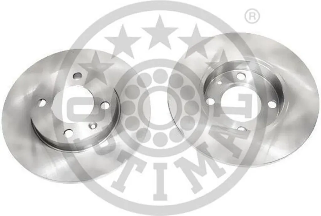 2 disques de frein OPTIMAL BS-4180C avant pour VW POLO 6N1 6N2