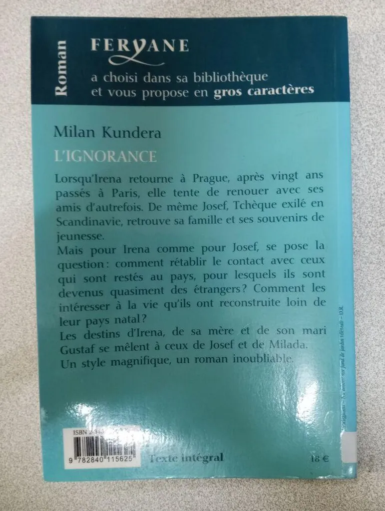 Lecture Classique L'ignorance Kundera pour Études Littéraires et Bac - 4