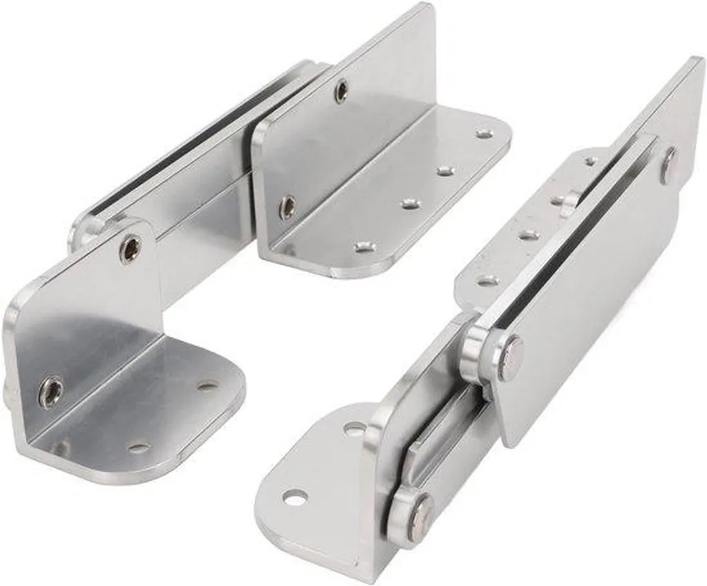 Charnière de renfort pliable 0-120 degrés - Installation facile 2pcs