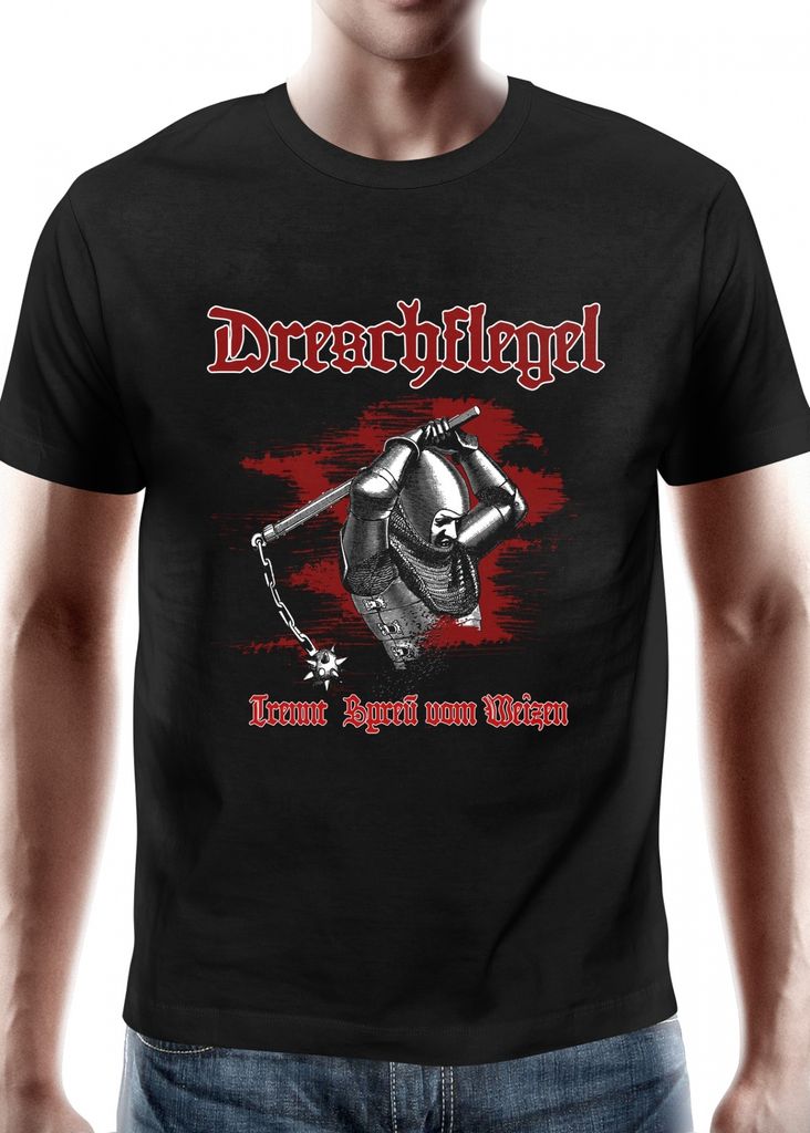 T-Shirt - Dreschflegel - Trennt Spreu vom Weizen : S Größe: S
