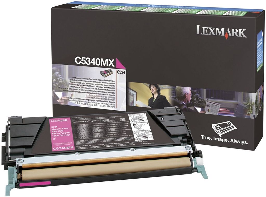 Lexmark Rückgabe-Toner für C534, 7.000 Seiten, magenta Produktbild 