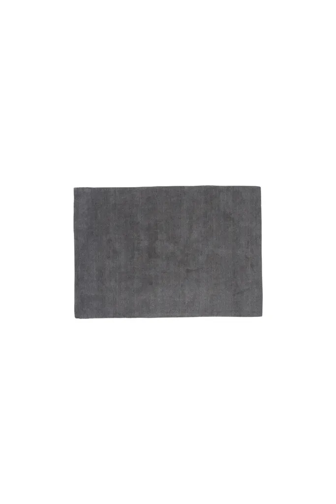Tapis Ulla Gris 350x250 cm en Laine - Idéal pour Salon et Grande Pièce