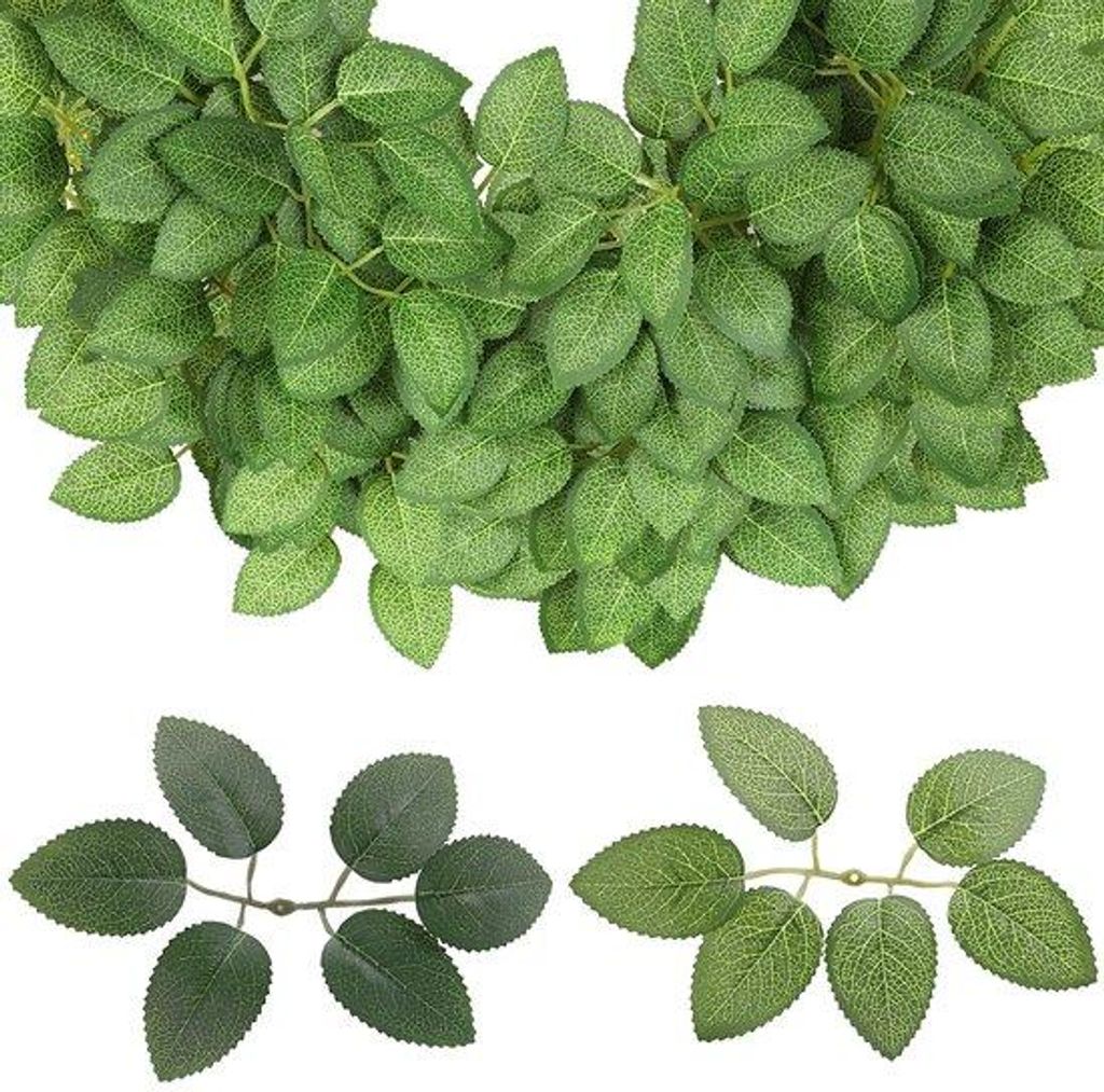 Künstlich erzeugte Blumenbündel, 60 Stück, Blattwerk, Bastelmöglichkeiten für Eukalyptus-Girlanden, nachgemachte Blätter, grün, für Innen- ...