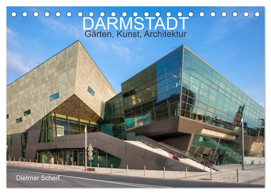 Darmstadt – Gärten, Kunst, Architektur (Tischkalender 2027 DIN A5 quer), CALVENDO Monatskalender