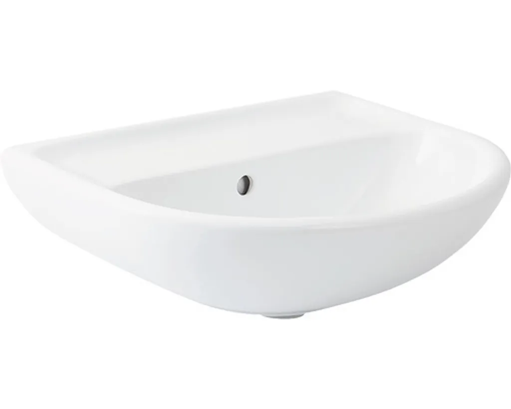 Lavabo Jika Lyra Plus 50x41 Bianco | Ideale per Bagni Familiari H814381