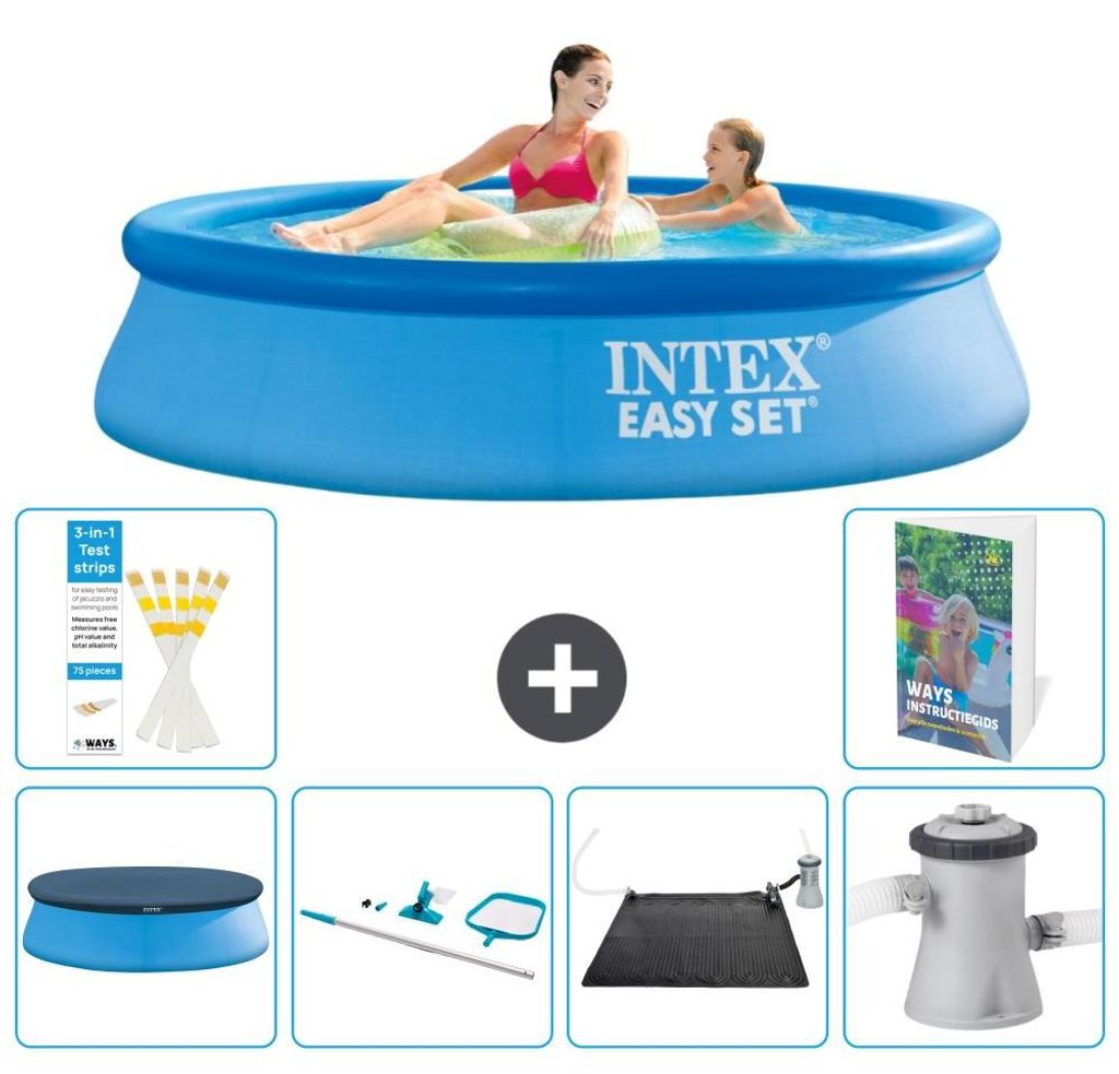Easy Set Pool Rund - 244x61 cm - 7-teilig S67