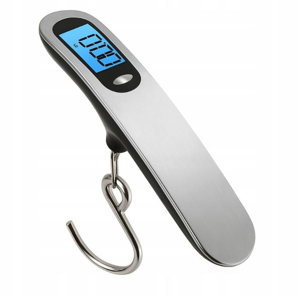 Elektronische Gepäckwaage LCD – Tragbar, bis 50 kg, Reise- Produktbild 