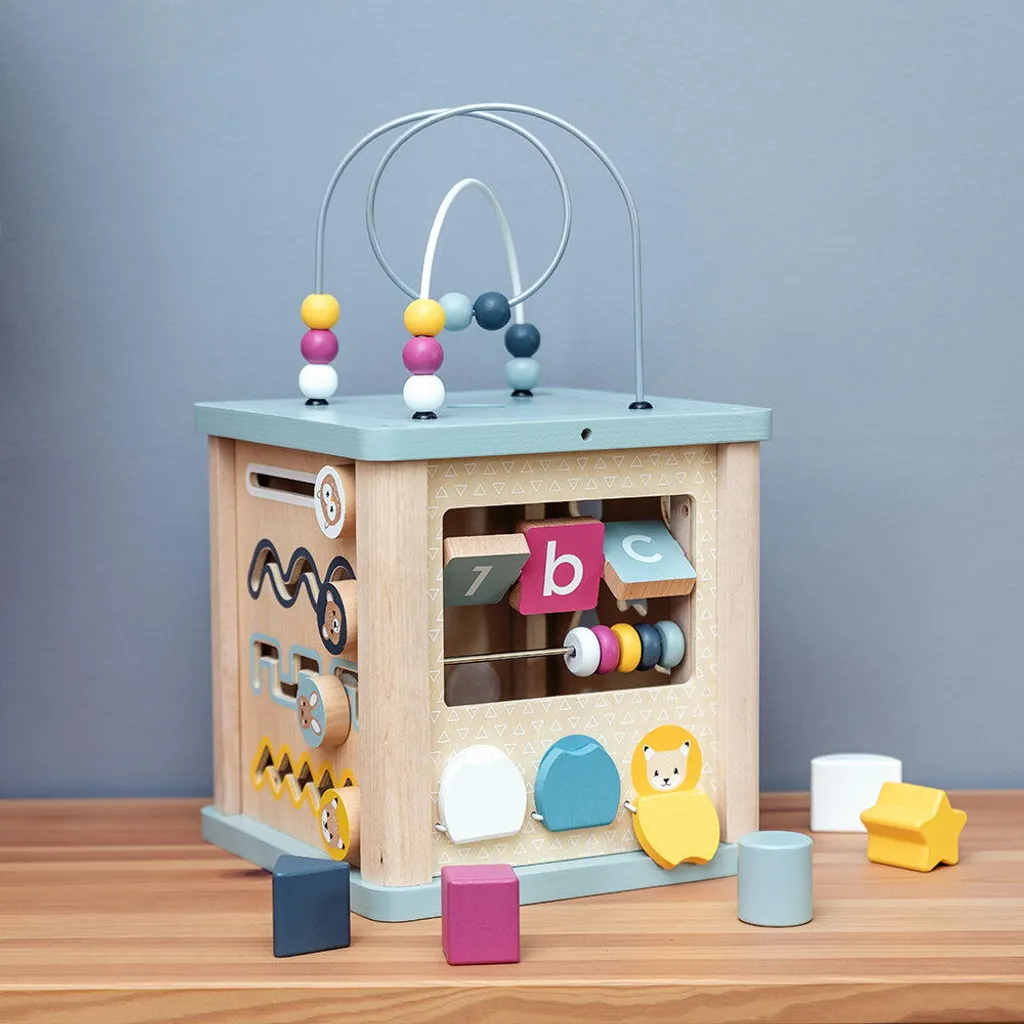 Cube d'éveil motorisé pour occuper bébé et développer sa dextérité - 11