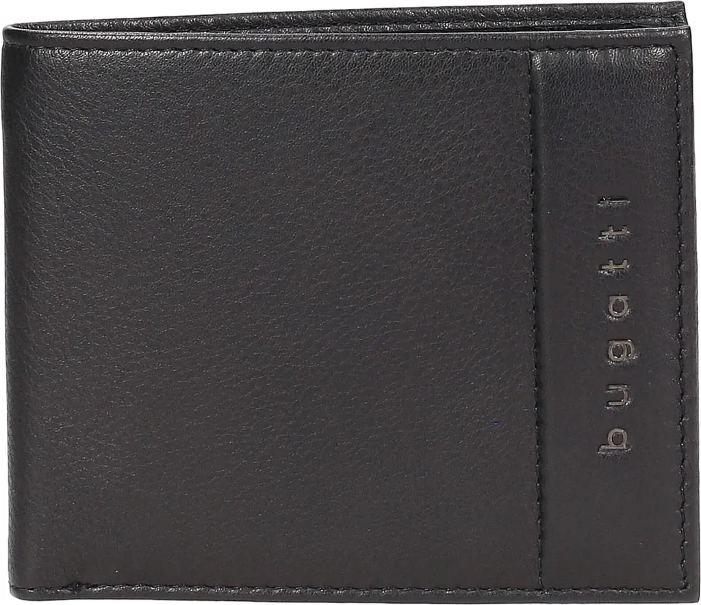 bugatti Nome Wallet : Fini les Portefeuilles Encombrants avec ce Cuir Noir - 6