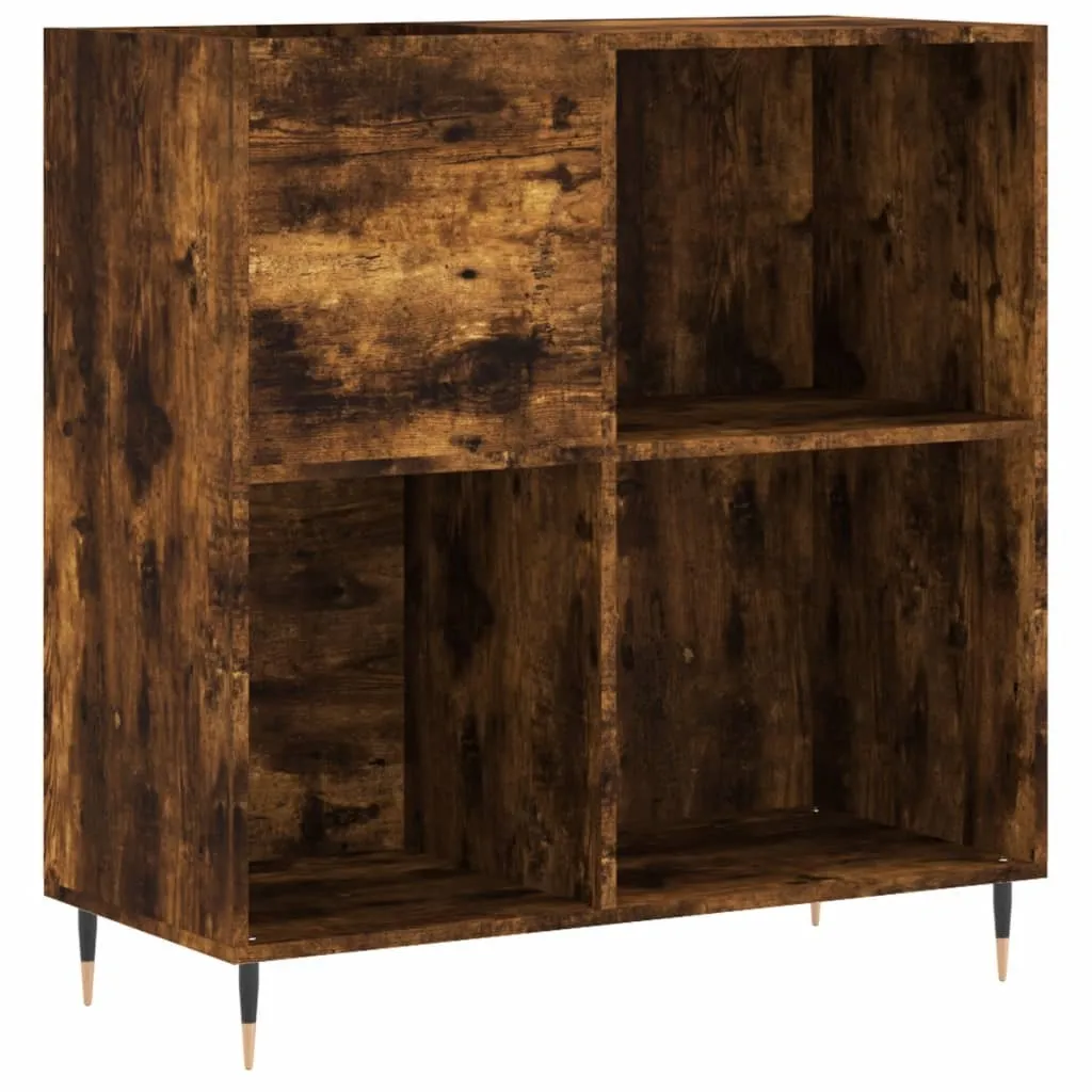 Armadio Legno Rovere Fumé 84,5x38x89 cm - Qualità Professionale