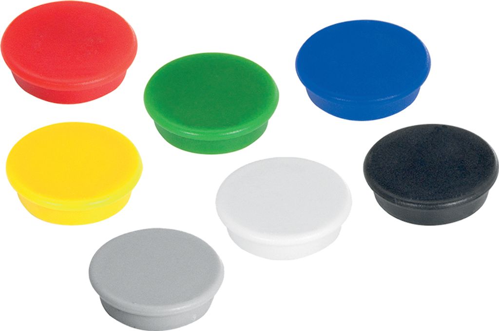 Aimants adhésifs 24mm assortis 1 set à 10 pièces - Franken Image du produit 