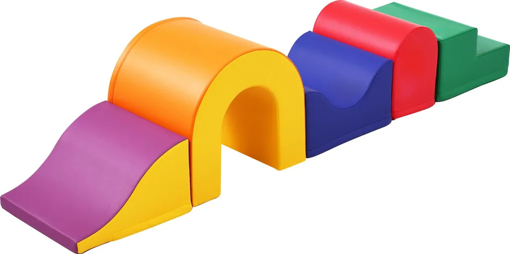 Modules d'escalade en mousse pour bébé - Parcours de motricité 5 pcs - 15