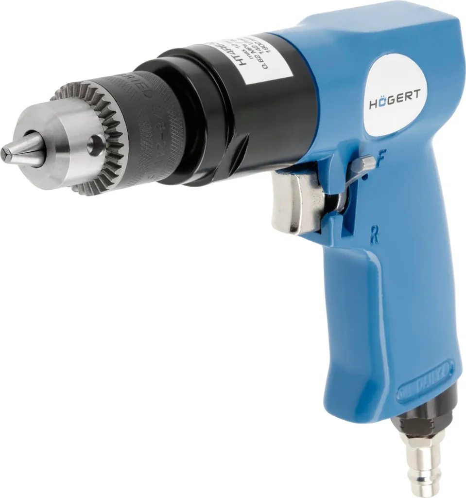 Perceuse Pneumatique Hogert 193mm : Finis les Perçages Difficiles !
