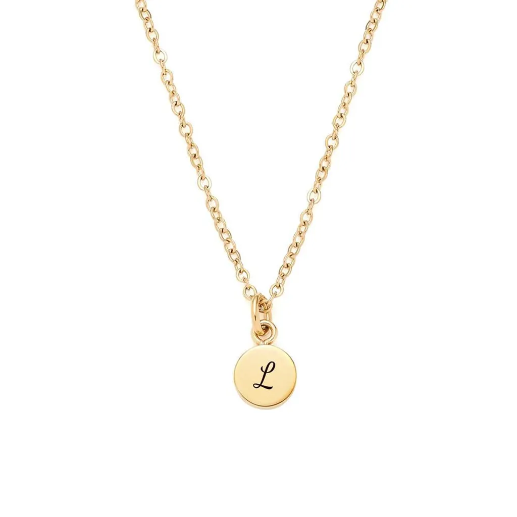Leonardo Jewels Isa Collana Oro IP Pietra Aqua | Acciaio Inox Donna