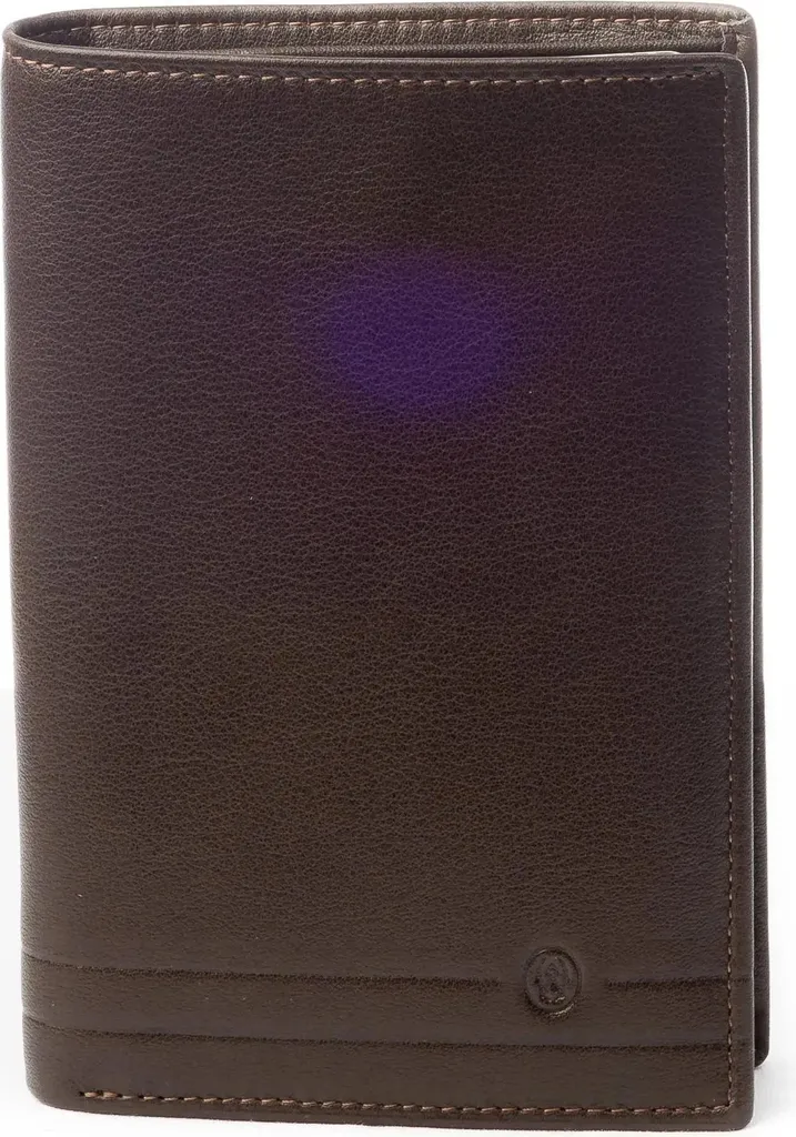 Portefeuille Cuir Anti-Piratage RFID Marron : Protégez vos Cartes Bancaires