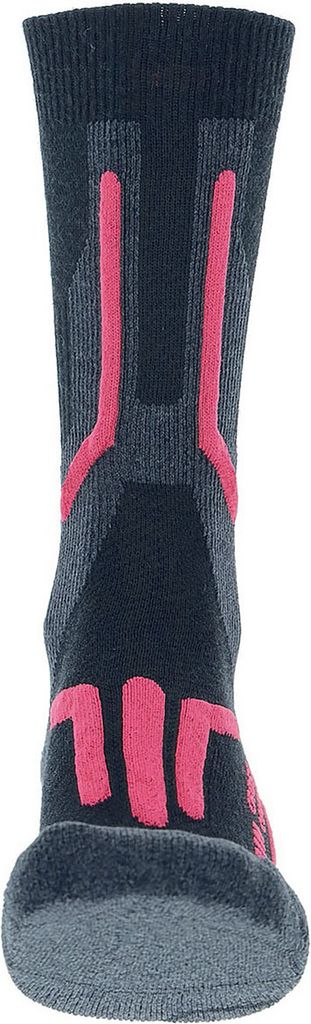 UYN Cross Country Skisocken doppellagig Herren black/pink 39-40