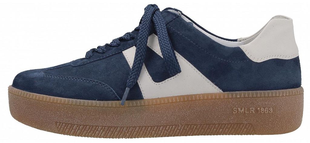 Semler Kristin denim creme Weite H sportlicher Schnürer Produktbild 