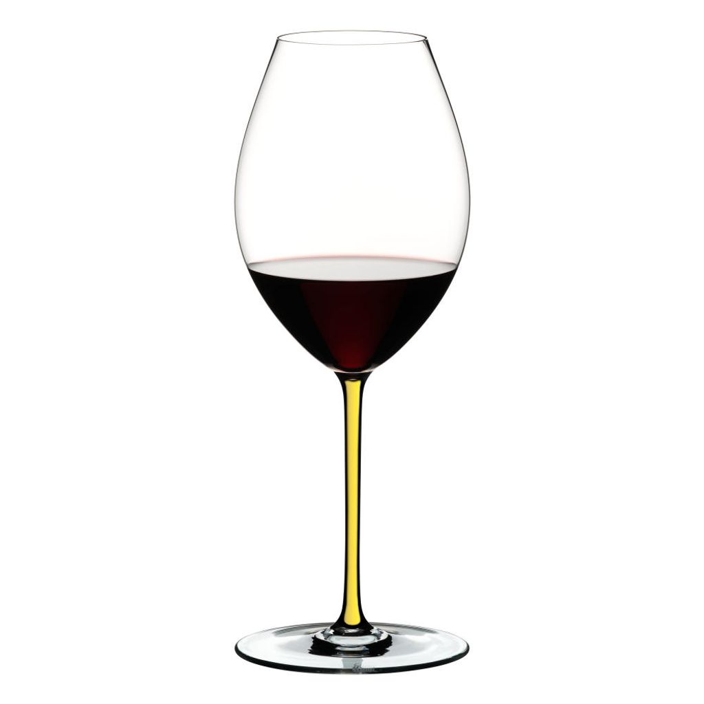 RIEDEL 4900/41Y FATTO A MANO Syrah Weinglas - Stiel GELB