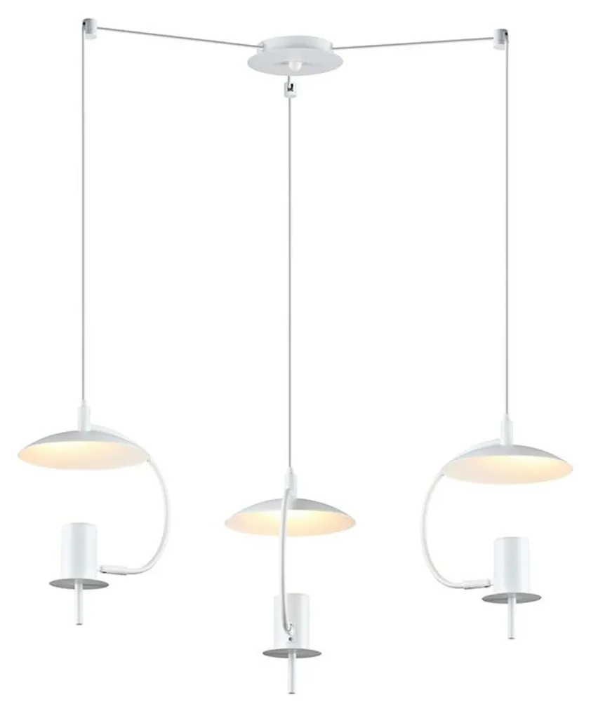 Suspension ZM933P60W blanc : l'éclairage design pour pièces sombres