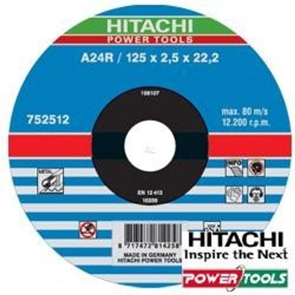 Hitachi Trennscheibe (Metall) 230x3 (VE25Stück) Produktbild 1
