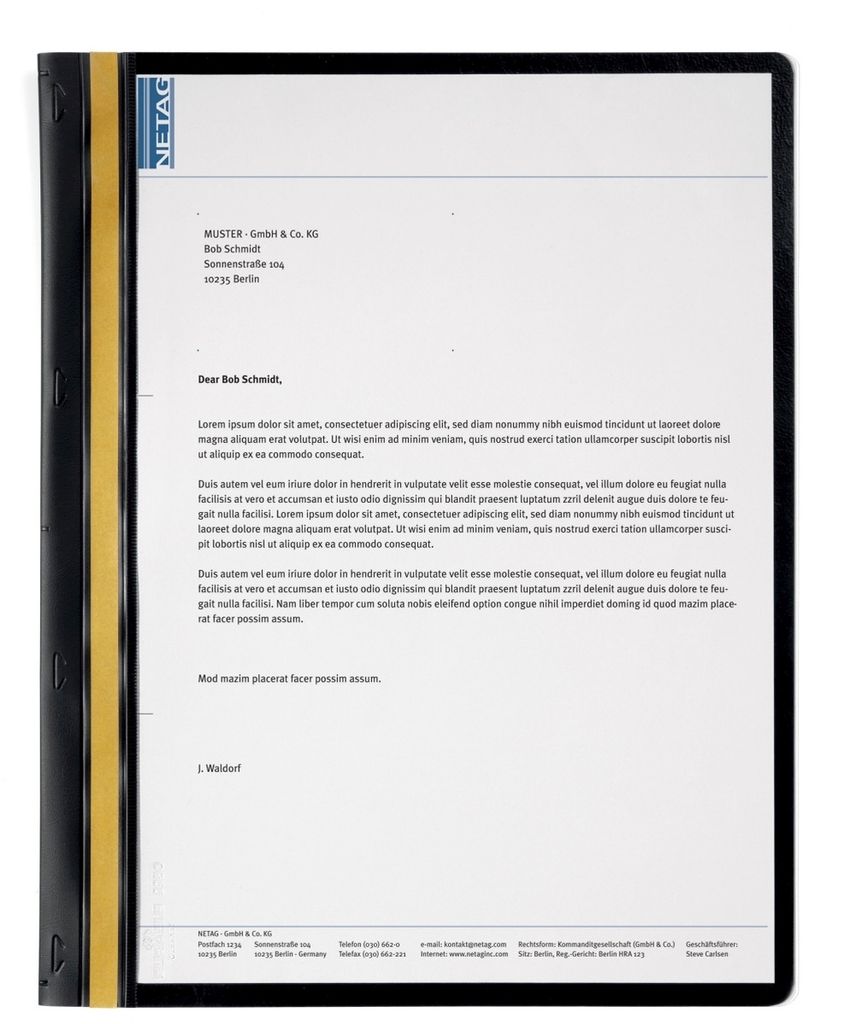 DURABLE Schnellbindesystem DURABIND® 30 A4 25 ST 225001 Produktbild 