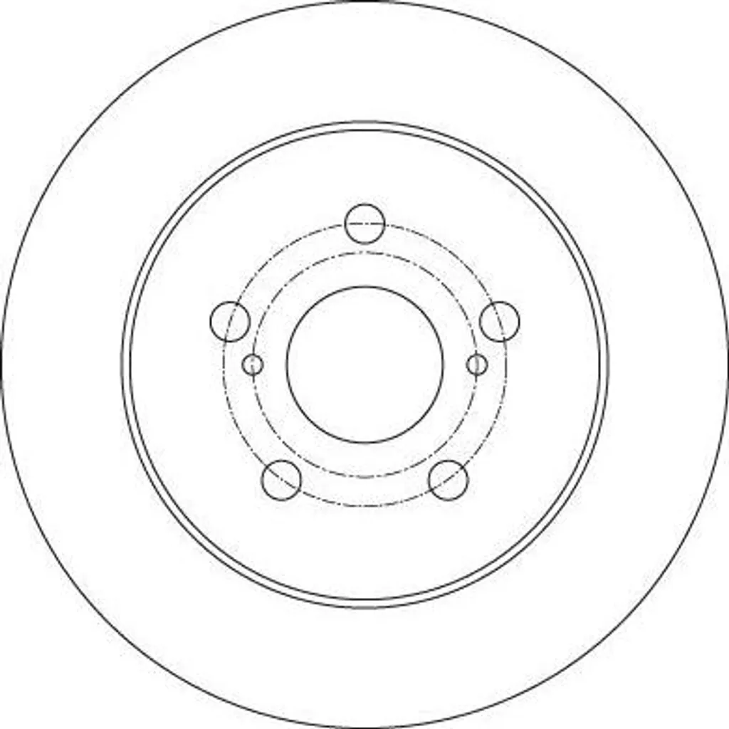 Disque de frein pour Lexus CT et Toyota Prius - TRW DF6145 Fiabilité