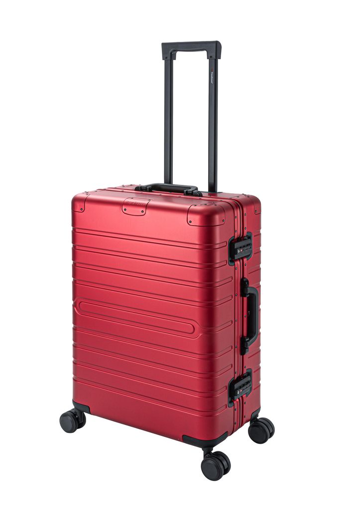 Oslo | Trolley M | Aluminium Hartschale | 65 x 42 x 26 cm | Produktbild 