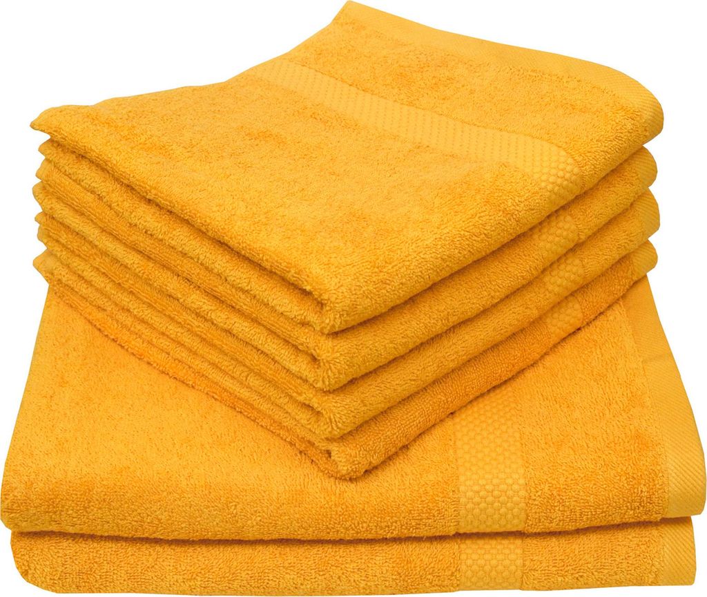 Dyckhoff Handtuchset Planet mango, 6-tlg. Produktbild 