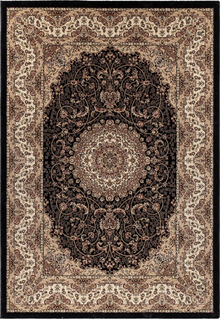 Teppium Orientteppich, Klassischer Teppich für Wohnzimmer mit Ornament-Muster, Pflegeleicht & Elegant, Grösse: 240x340 cm