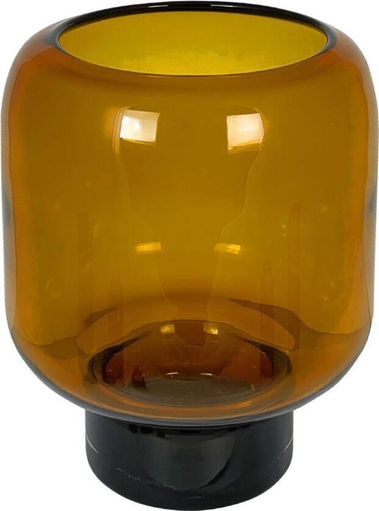 Kaheku Windlicht Opino amber 26 Ø 33h 1150005563