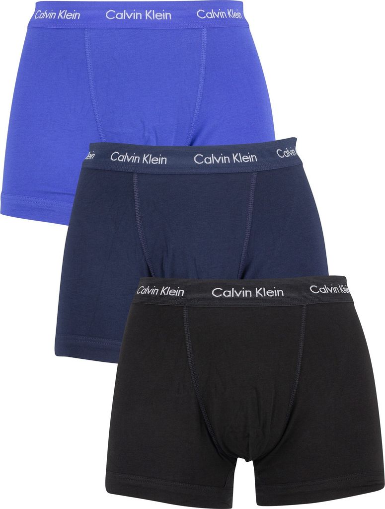 Calvin Klein Herren Boxershort 3er Pack Trunk L Mehrfarbig Produktbild 