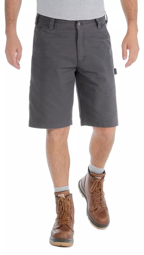 Carhartt 103652 Rugged Flex Relaxed Fit Canvas Utility Work Short Shadow W28