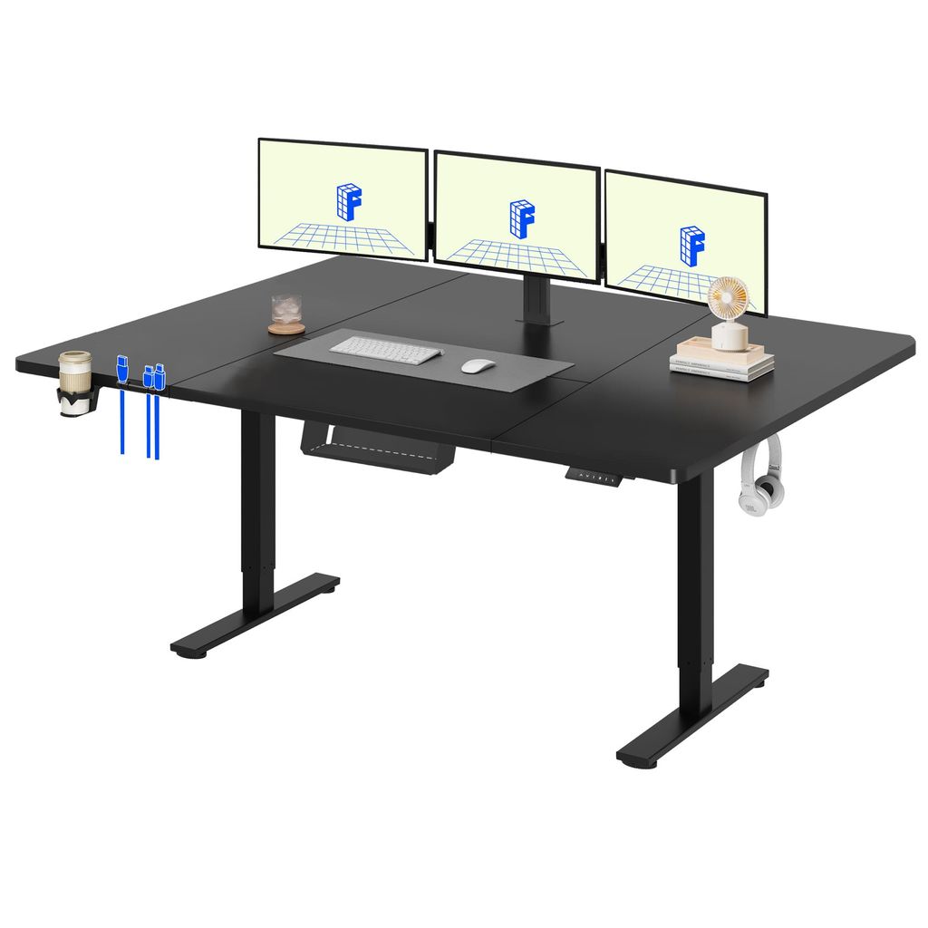 Bureau réglable en hauteur FLEXISPOT QE1 180 x 80 cm, 4 Image du produit 