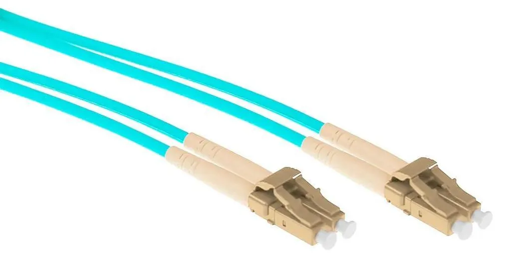 Câble fibre LC-LC OM3 Armé 0.5m ACT : Fini les ruptures de signal RL3400