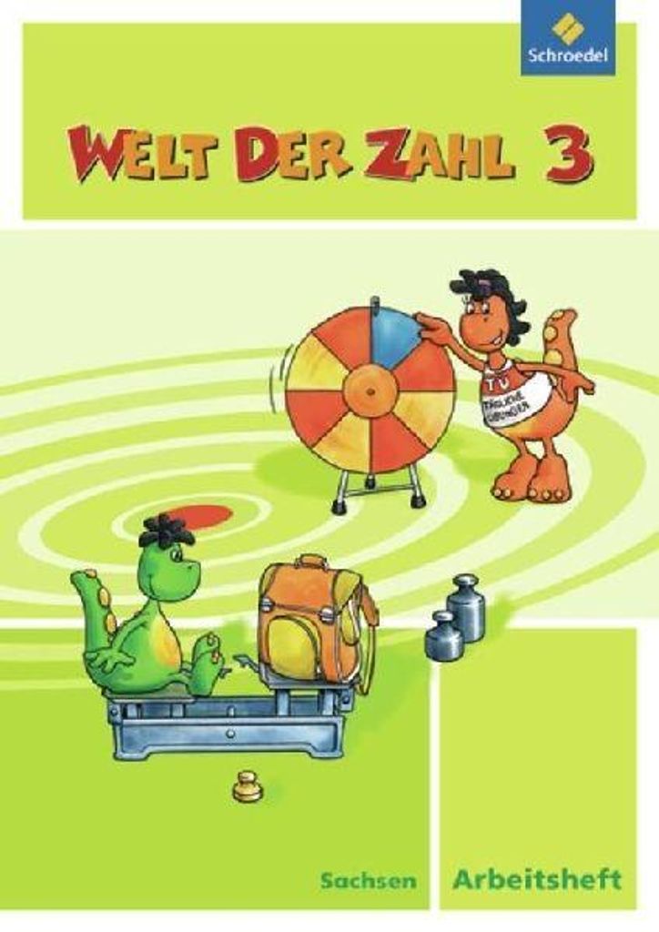 Welt der Zahl 3. Arbeitsheft. Sachsen Produktbild 