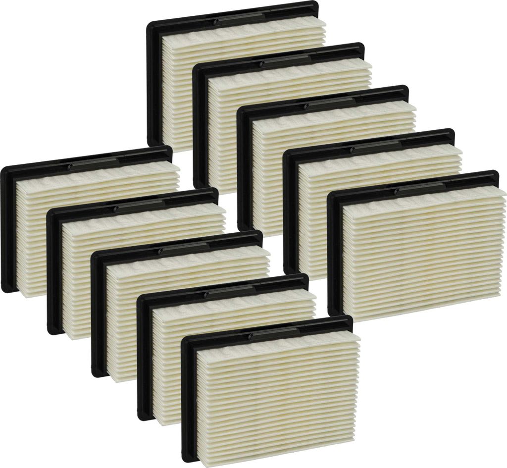 vhbw 10x Flachfaltenfilter G4 kompatibel mit Bosch EasyVac Produktbild 