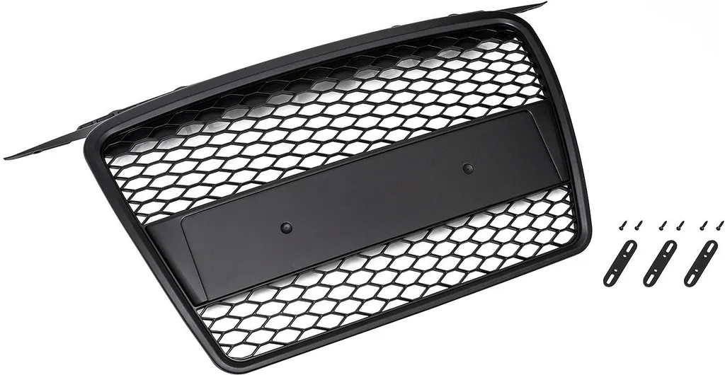 Calandre sport pour Audi A3 8P 2005-08 design alvéolé nid d'abeille