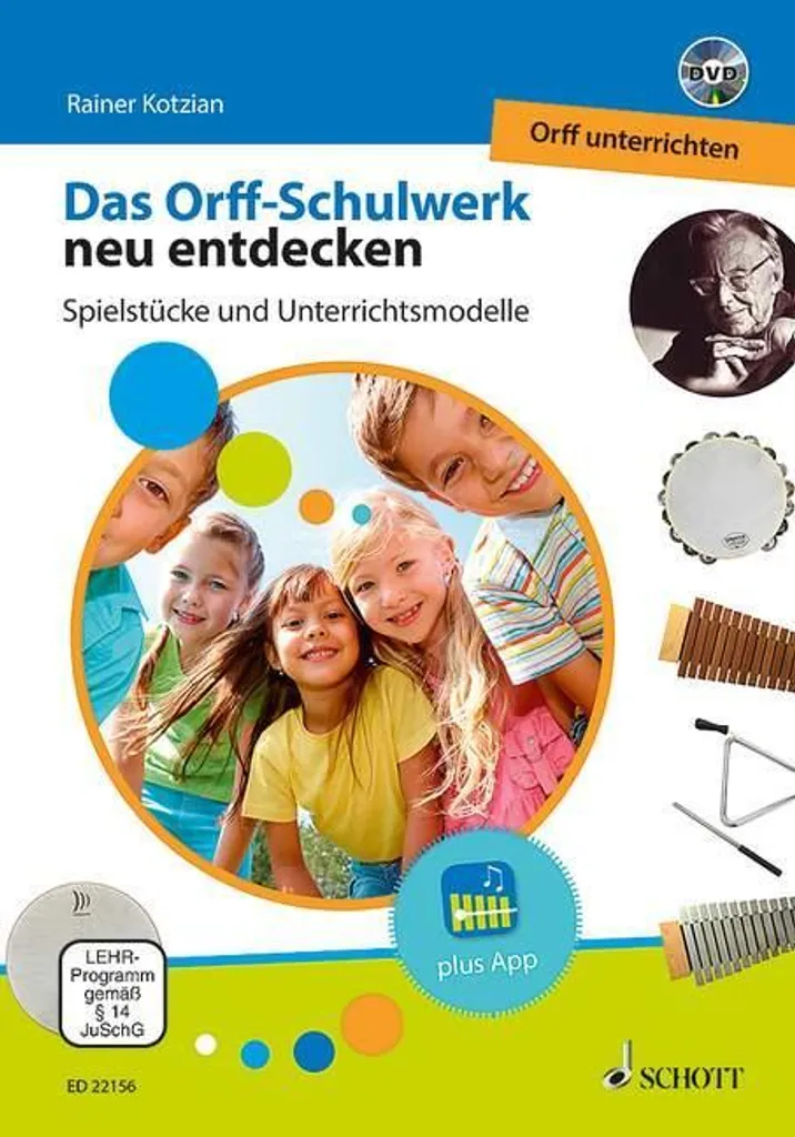 Manuel Orff unterrichten pour cours de musique active en école