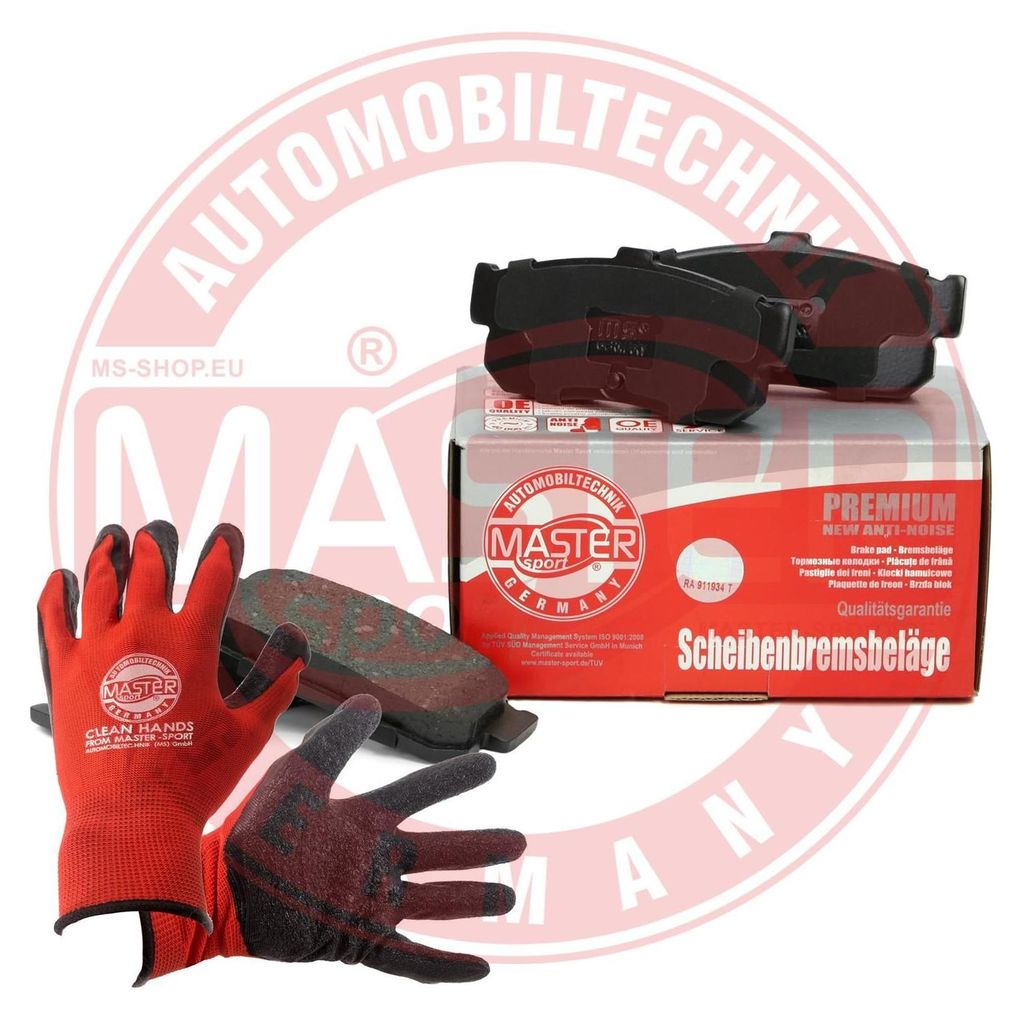 MASTER-SPORT GERMANY Bremsbelagsatz, Scheibenbremse x 13046059832N-SET-MSP