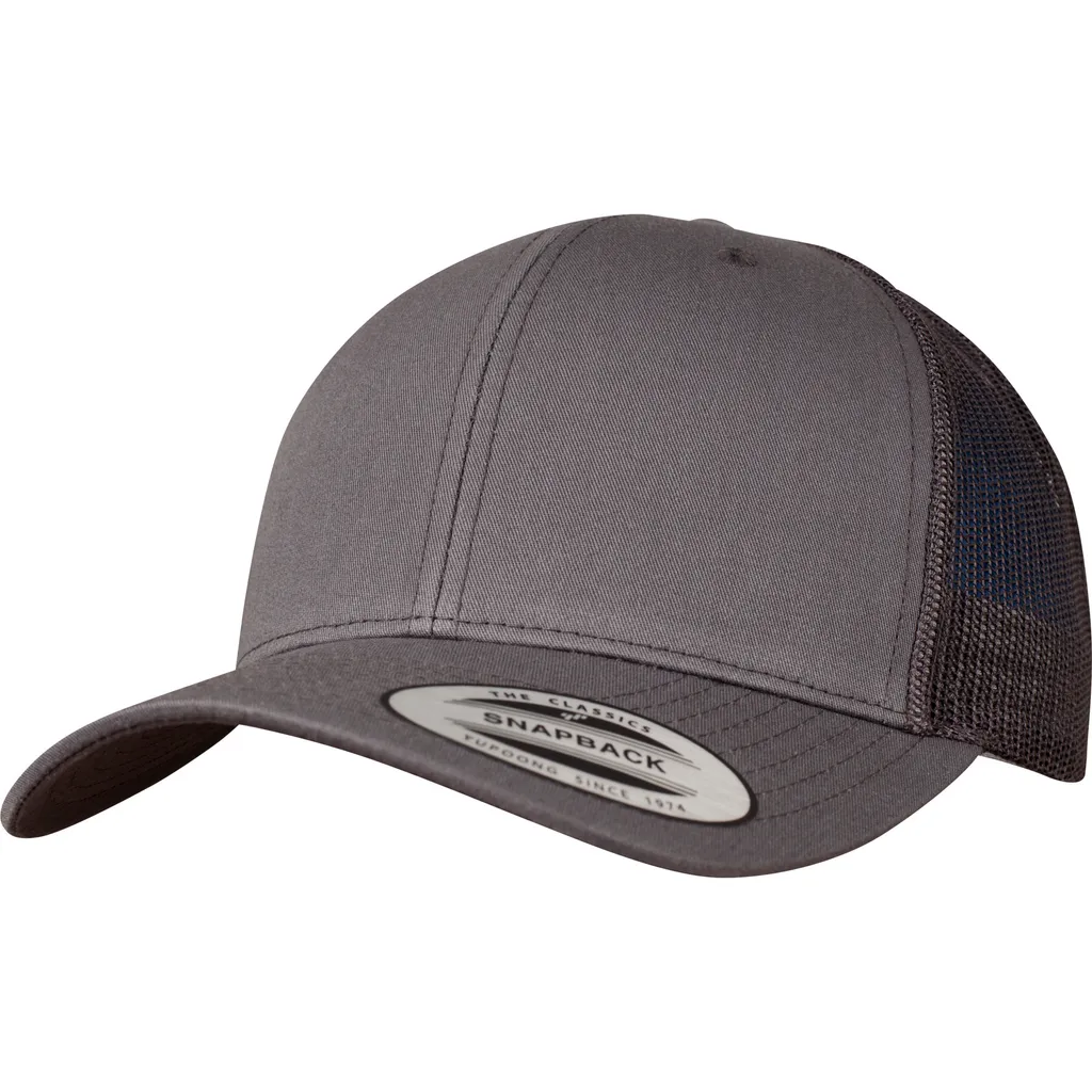 FLEXFIT 6606 Grigio Scuro: Il Miglior Trucker Cap per Branding