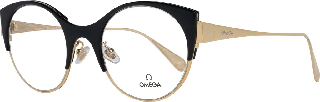 Lunettes de Vue Femme Omega OM5002-H Monture de Luxe Cerclée 51