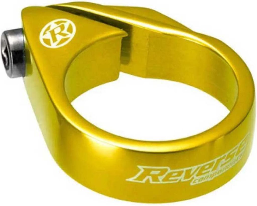 Reverse Alu Sattelstützen Bolt Klemme 34,9mm'' gold