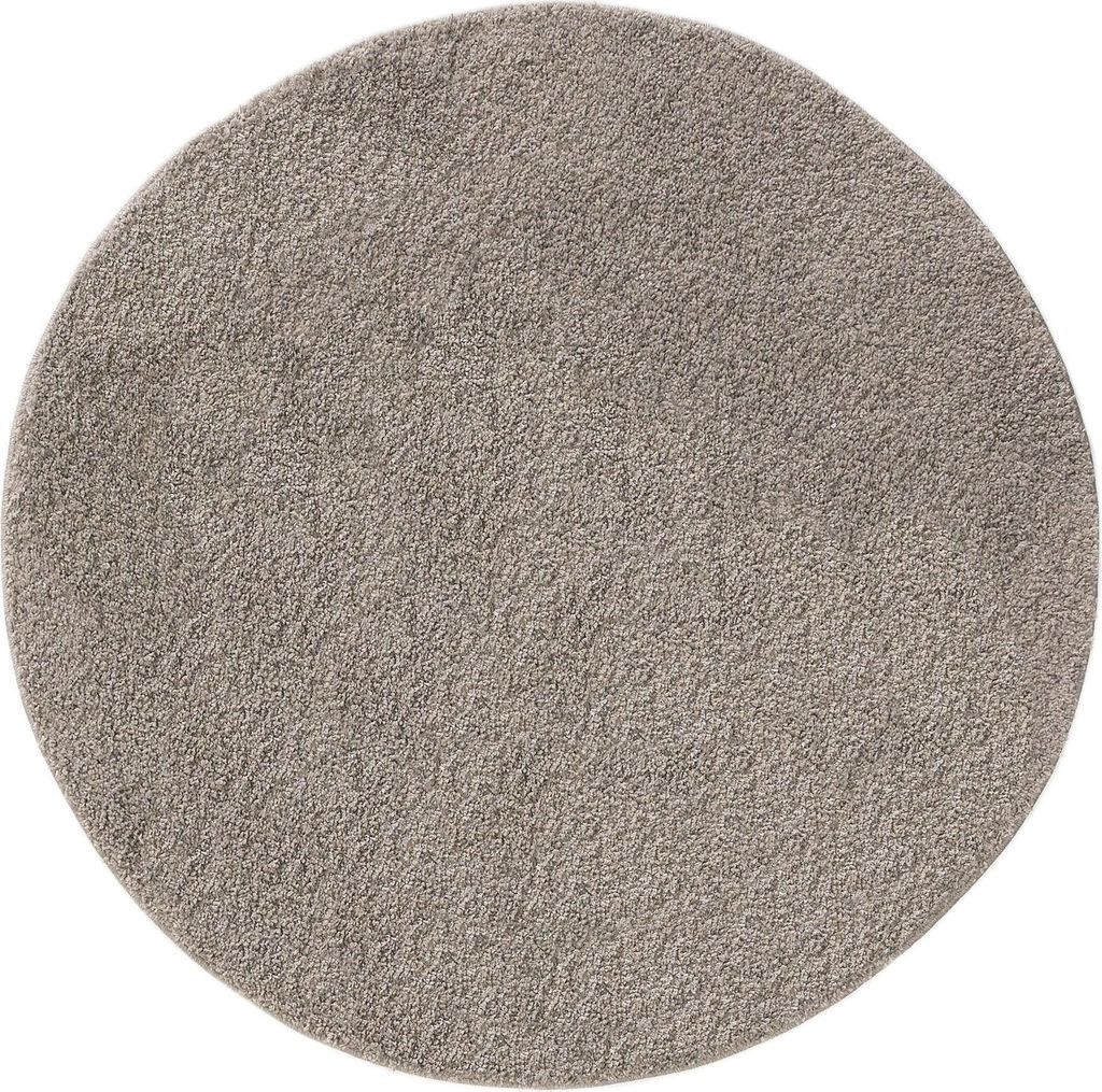 benuta tapis de salon Soho Gris clair ø 250 cm rond tapis à Image du produit 