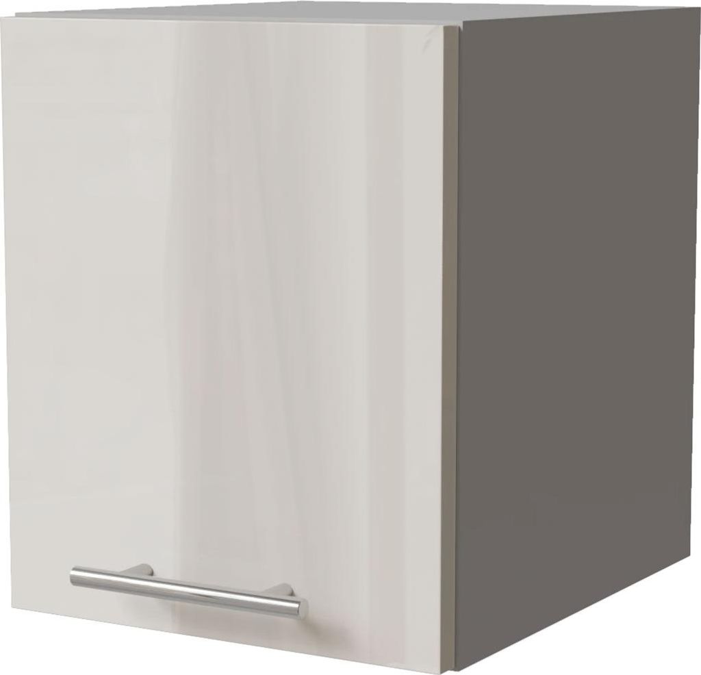 Küchenklapphängeschrank BRERRA 30x36cm lackiert Farbe wählbar BR-W4B/30 RAL 9001 creme Hochglanz grau