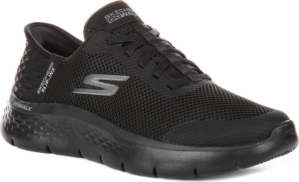 Skechers Go Walk Flex Grand Entry In Black Pro ženy - 5 UK Obrázek produktu 